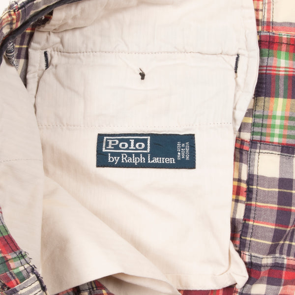Vintage Polo Ralph Lauren Patchwork Plaid Shorts