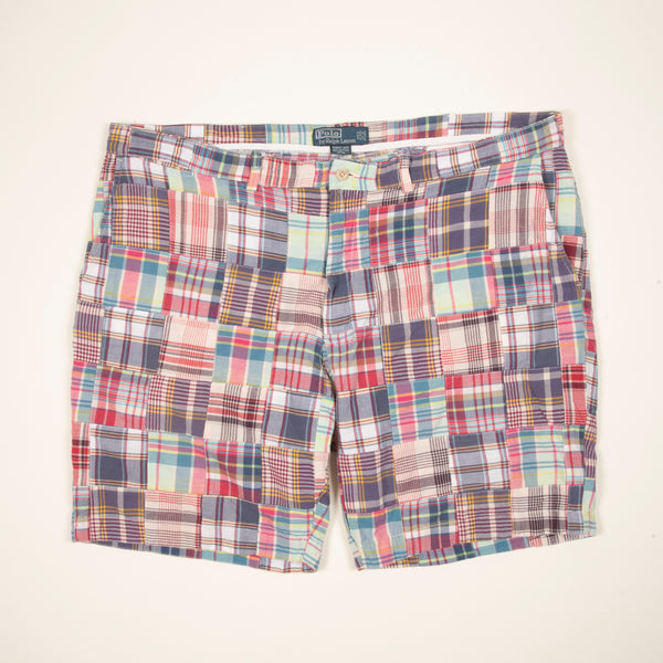 Vintage Polo Ralph Lauren Patchwork Plaid Shorts