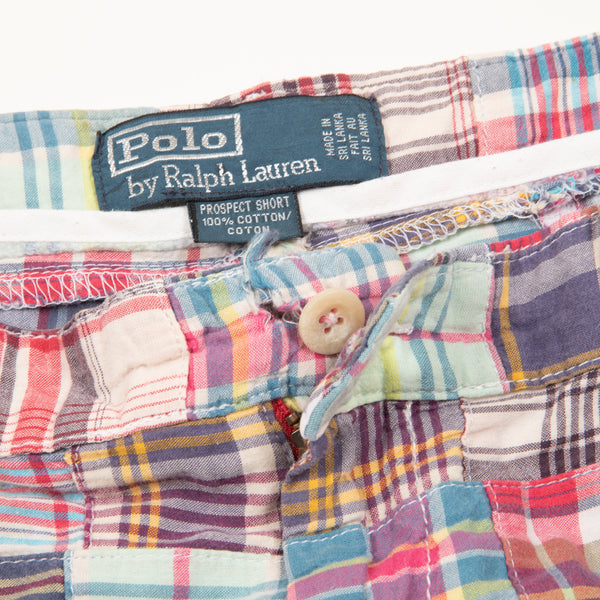 Vintage Polo Ralph Lauren Patchwork Plaid Shorts