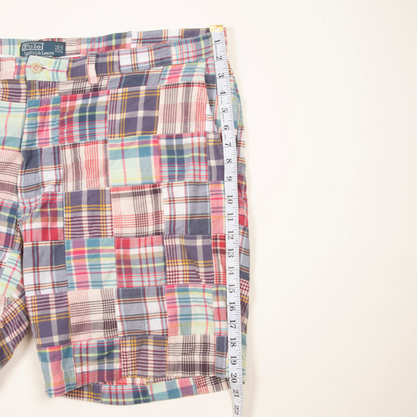 Vintage Polo Ralph Lauren Patchwork Plaid Shorts