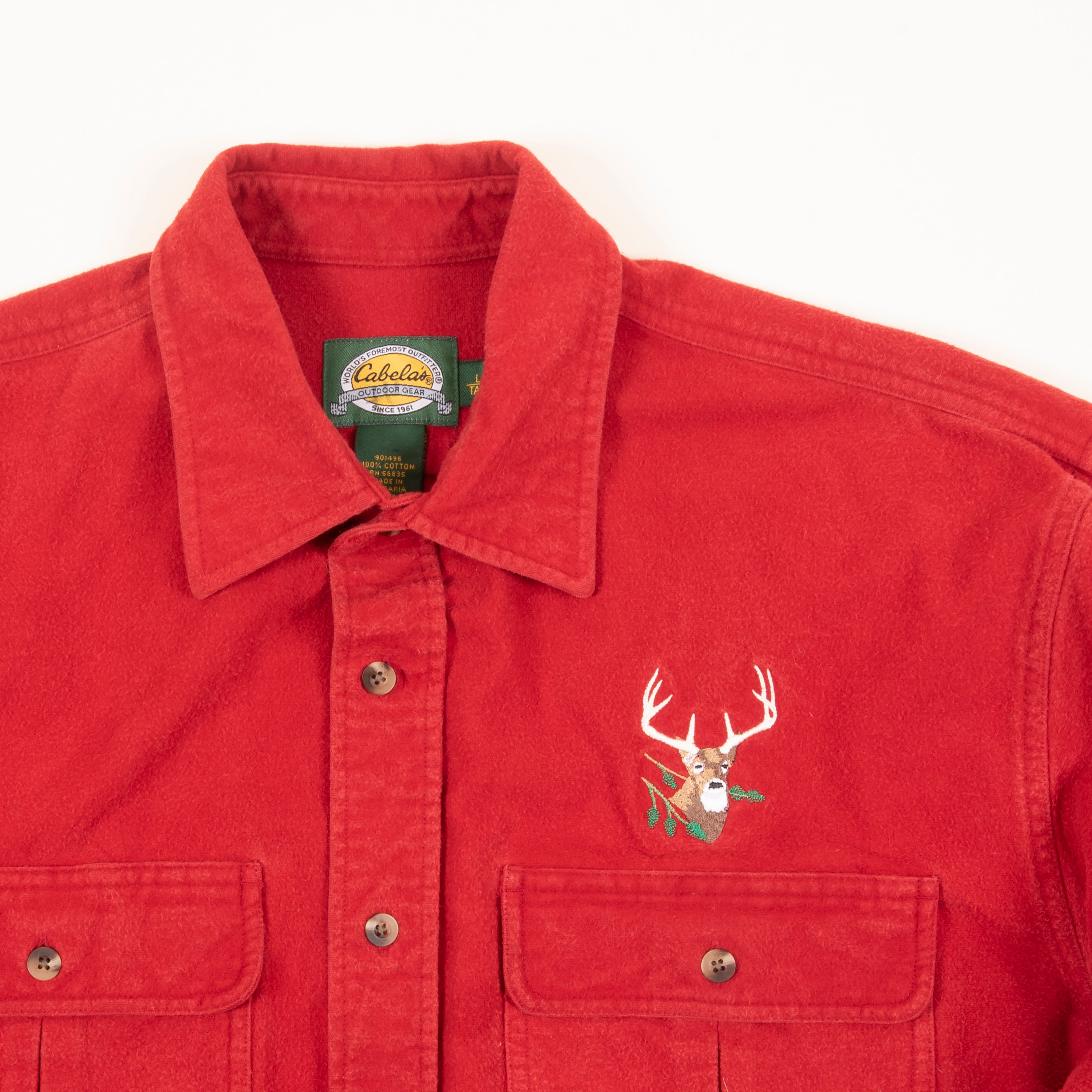 Cabela's Embroidered Chamois Cloth Shirt