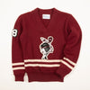 Vintage Barry MFG CO Wool Knit Varsity Sweater