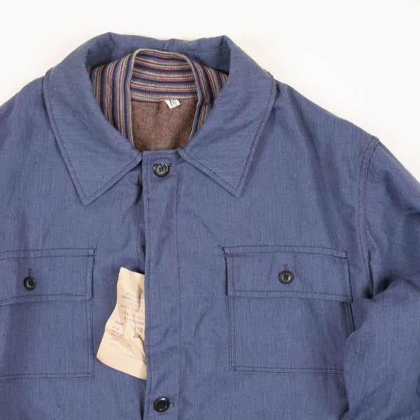Vintage Insulated European Work Jacket Fully Detachable Liner