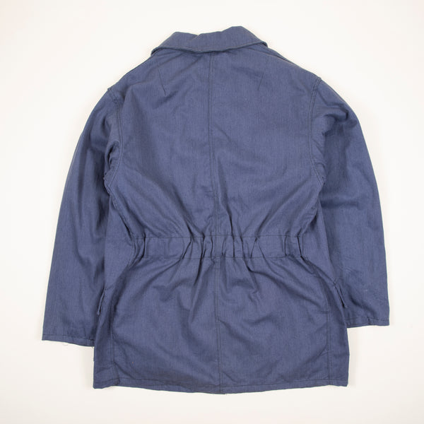 Vintage Insulated European Work Jacket Fully Detachable Liner