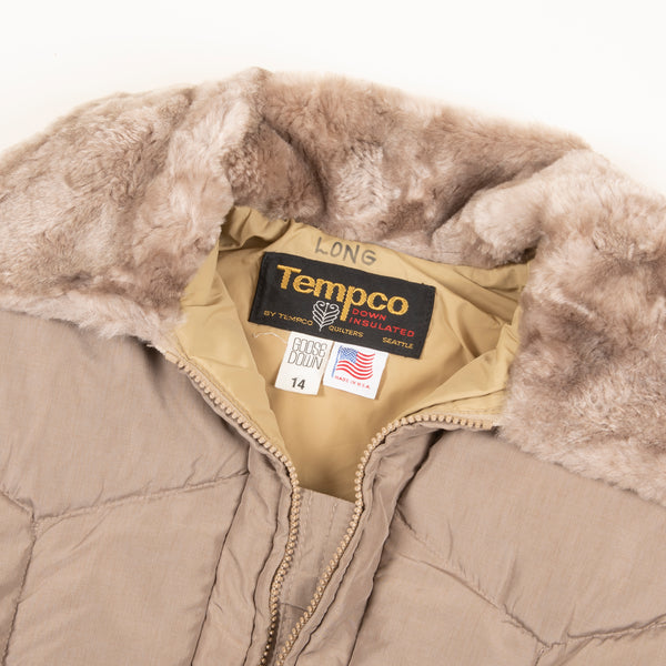 Vintage Tempco Down Filled Jacket Made In The USA