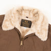 Vintage Barry Dolan New York Faux Fur Lined Jacket Made In The USA