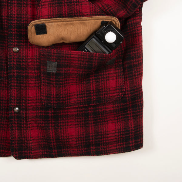 Vintage Woolrich Mackinaw Plaid Wool Jacket Made In The USA