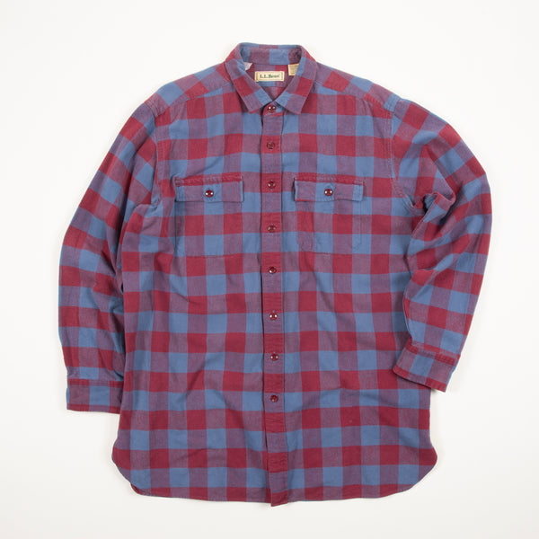 Vintage L.L. Bean Buffalo Check Chamois Shirt
