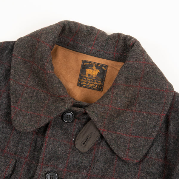 Vintage 1930's J.O. Ballard And Co Wool Mackinaw Hunting Coat