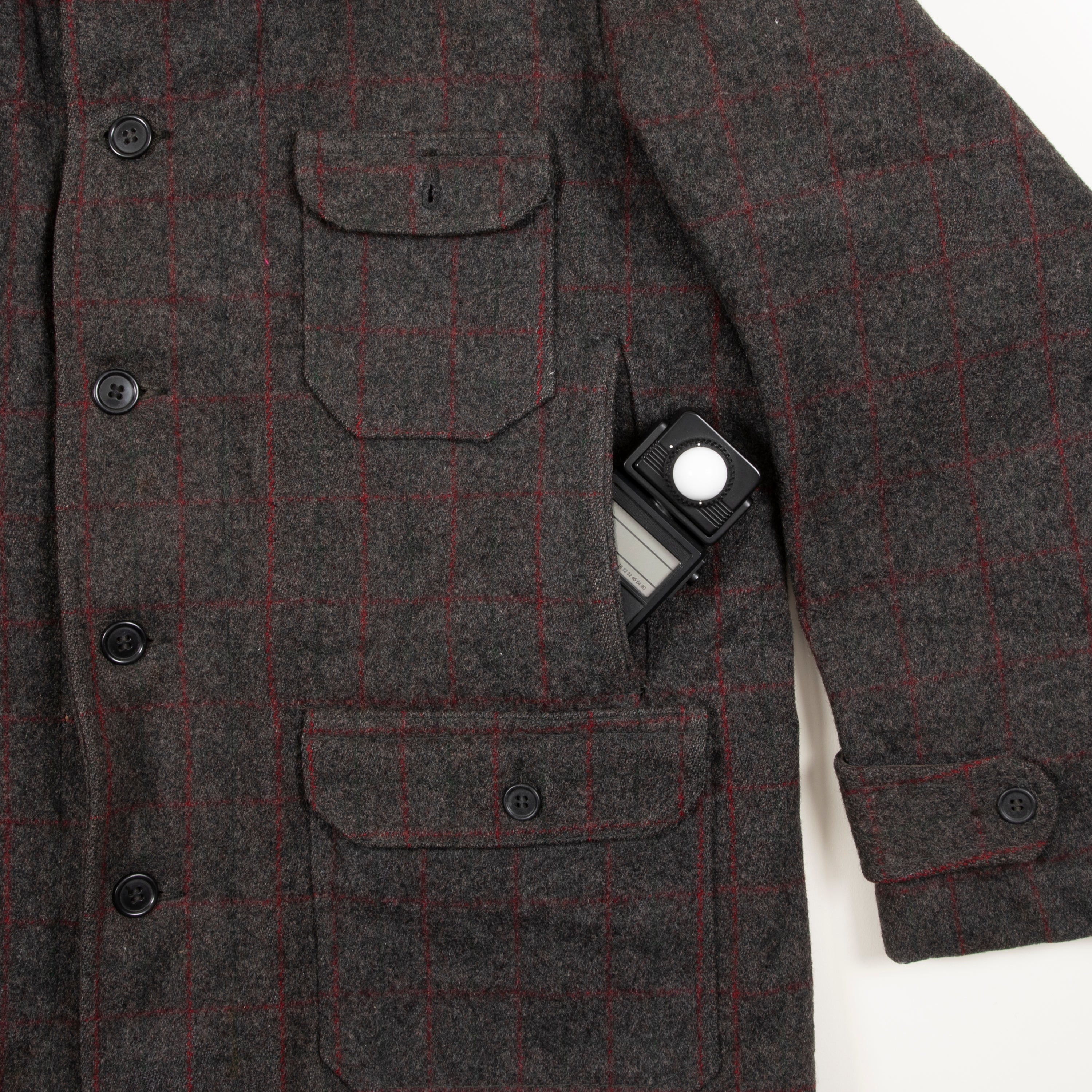 Vintage 1930's J.O. Ballard And Co Wool Mackinaw Hunting Coat