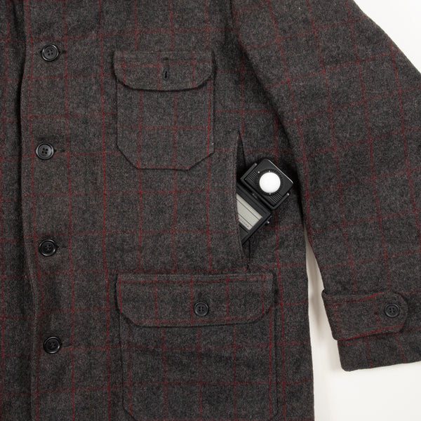 Vintage 1930's J.O. Ballard And Co Wool Mackinaw Hunting Coat