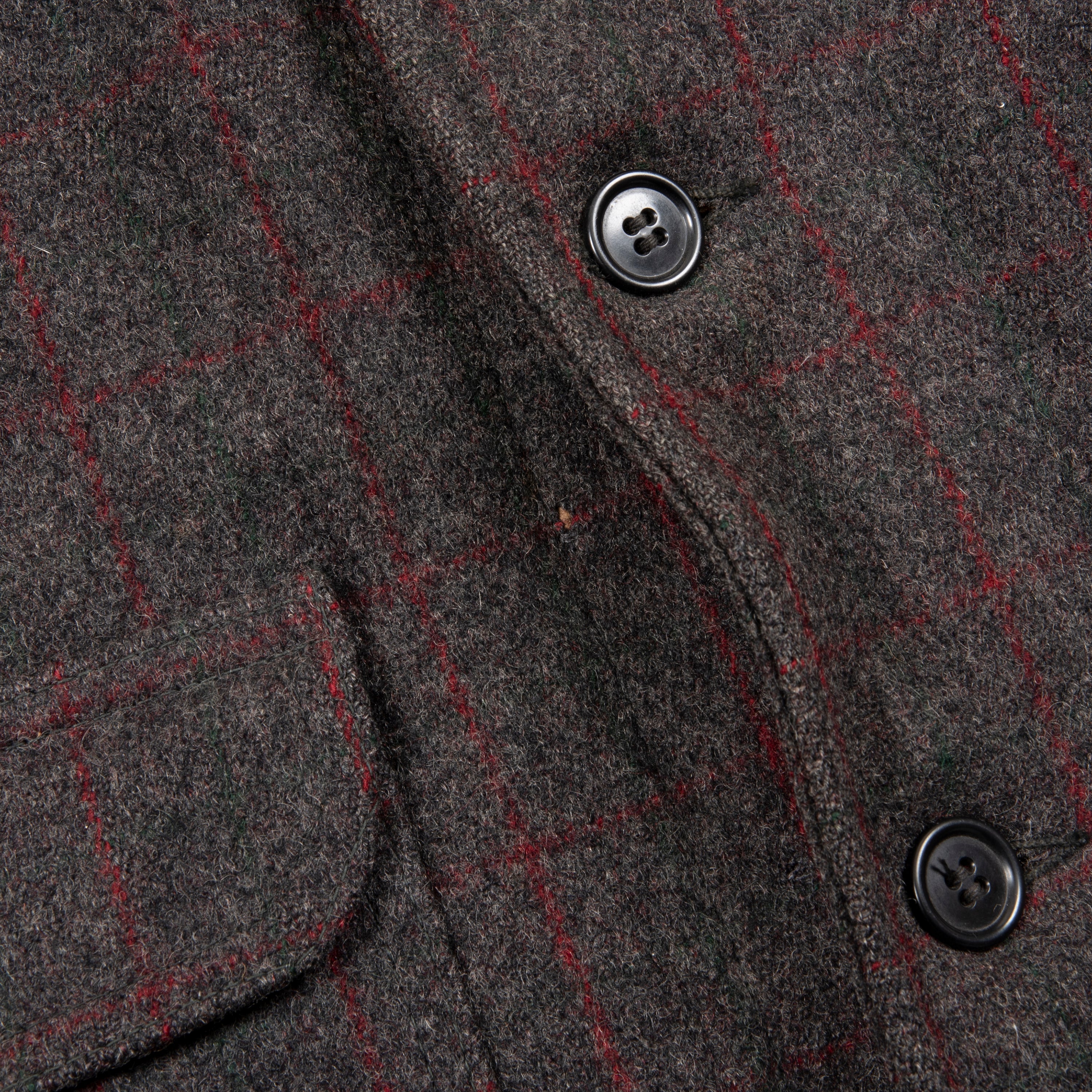 Vintage 1930's J.O. Ballard And Co Wool Mackinaw Hunting Coat
