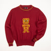 Vintage 50's Washington University Wool Knit Varsity Sweater