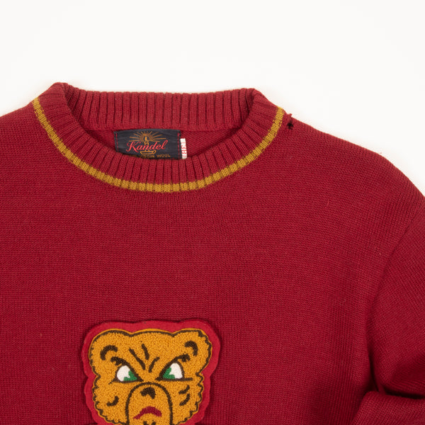 Vintage 50's Washington University Wool Knit Varsity Sweater