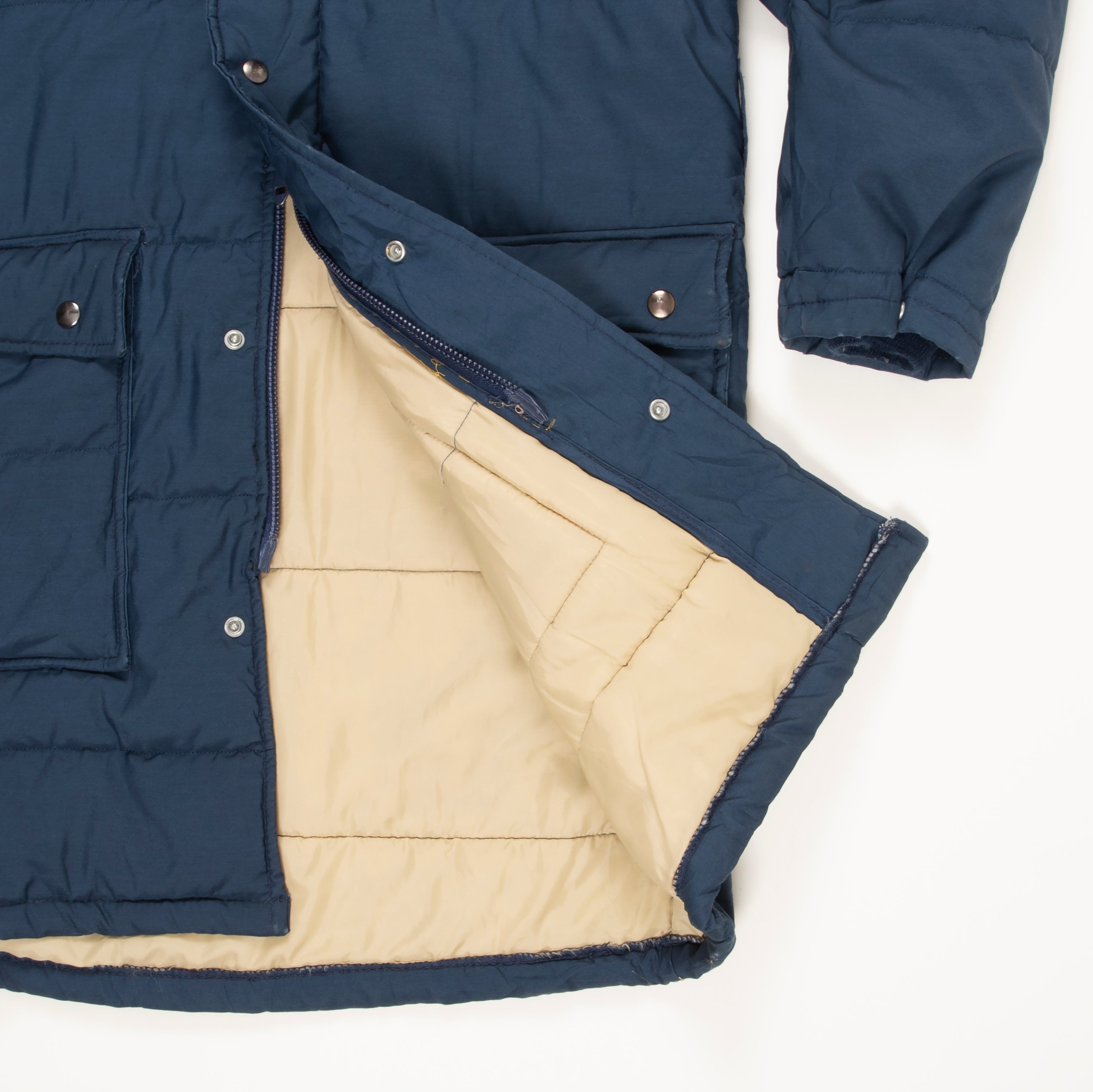 Vintage Sears Lined Quilted Parka Made In The USA