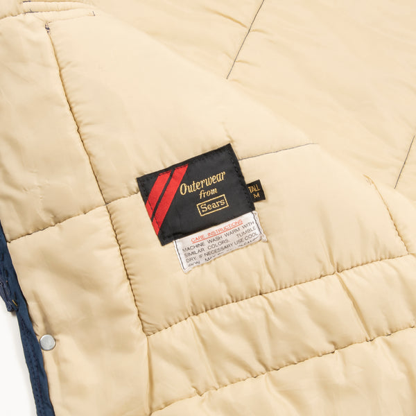 Vintage Sears Lined Quilted Parka Made In The USA