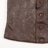 Vintage Lined Leather Vest