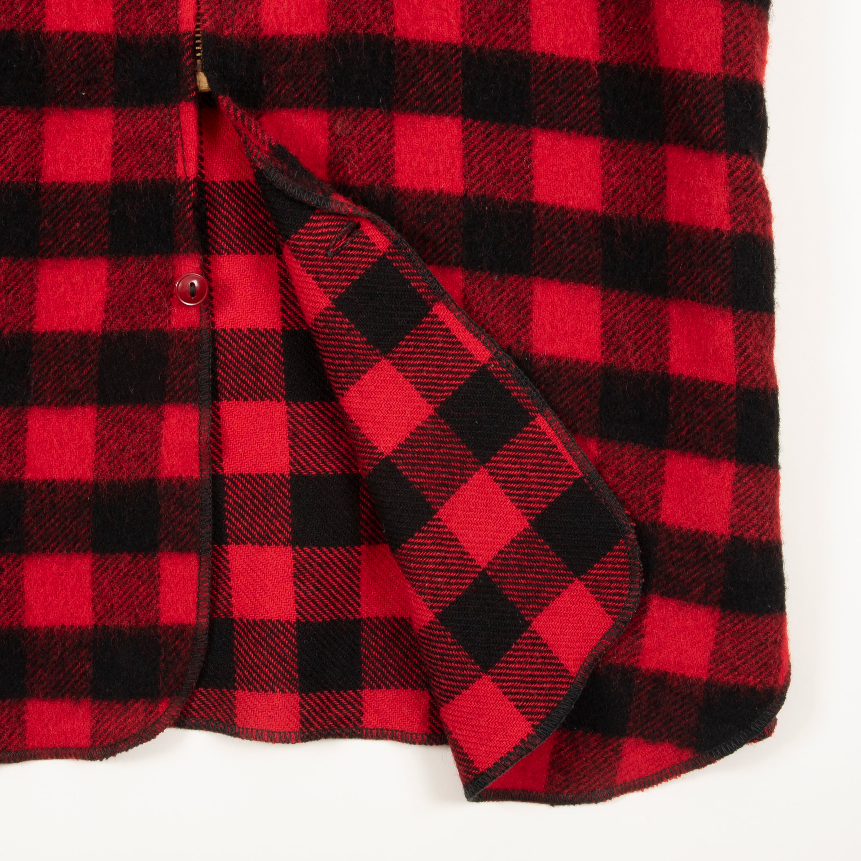 Vintage Women's Woolrich Buffalo Plaid Wool Overshirt