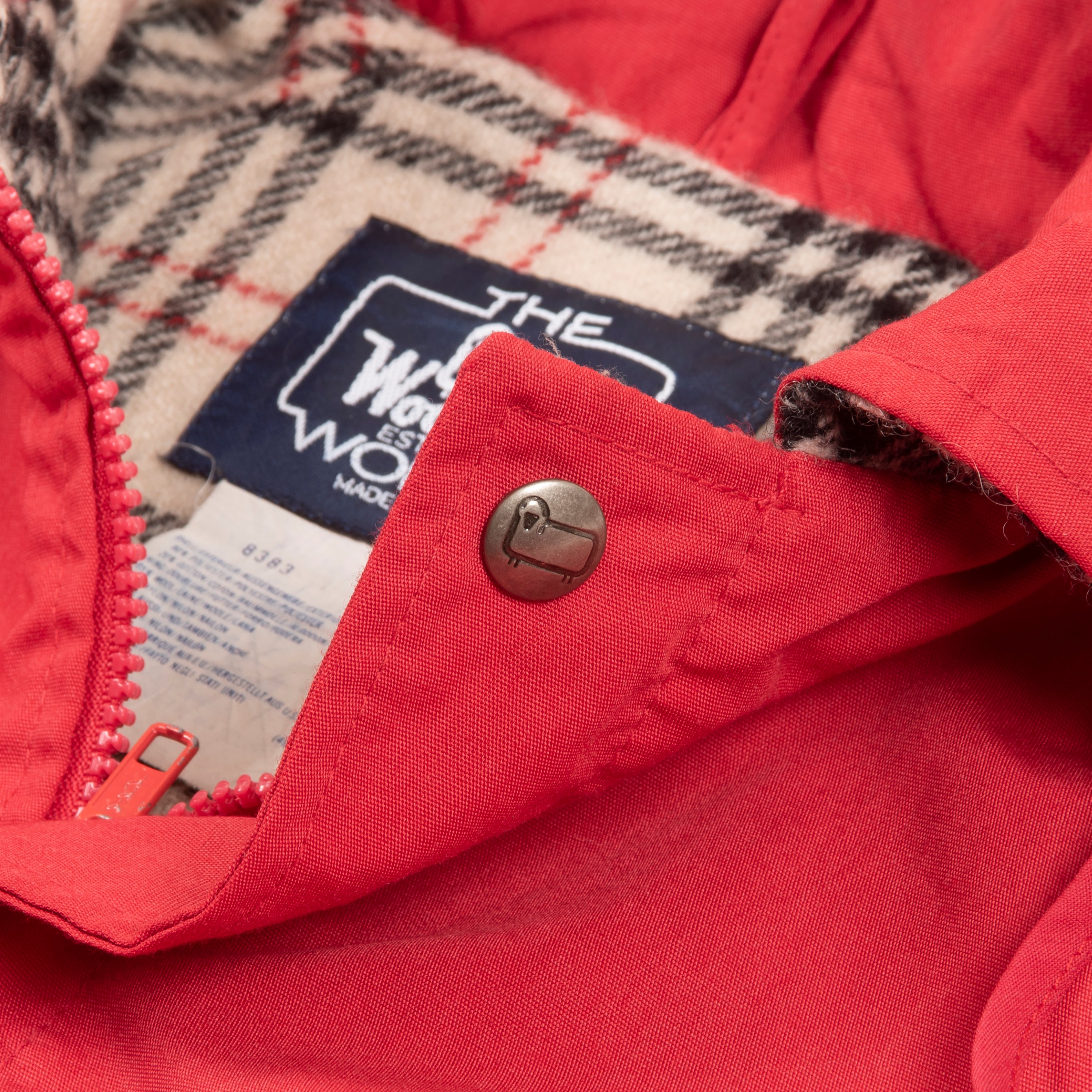 Vintage The Woolrich Woman Wool Lined Mountain Parka Made In The USA