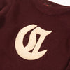 Vintage 1940's O'Sheas Knitting Mills Wool Knit Varsity Sweater