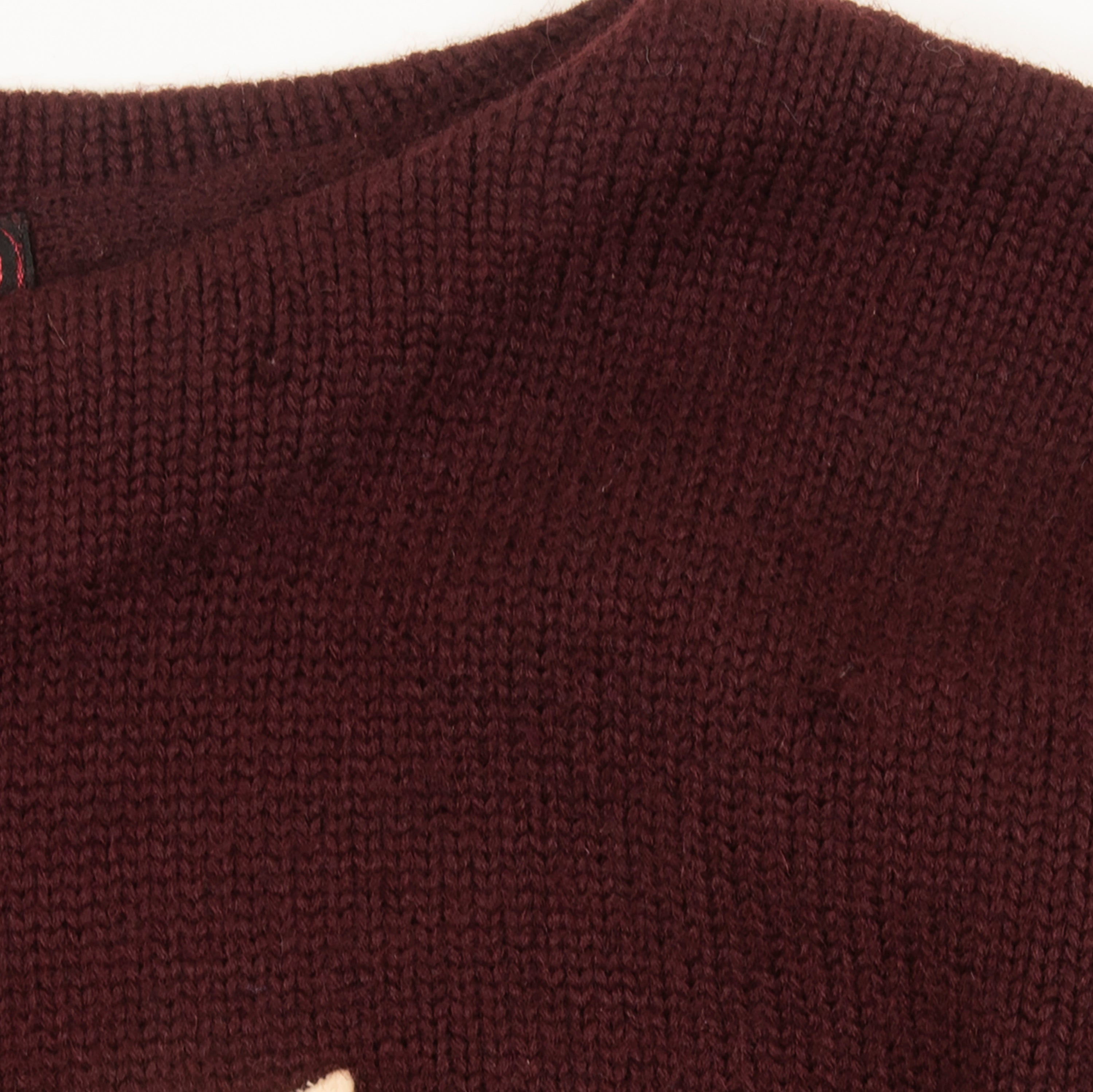 Vintage 1940's O'Sheas Knitting Mills Wool Knit Varsity Sweater